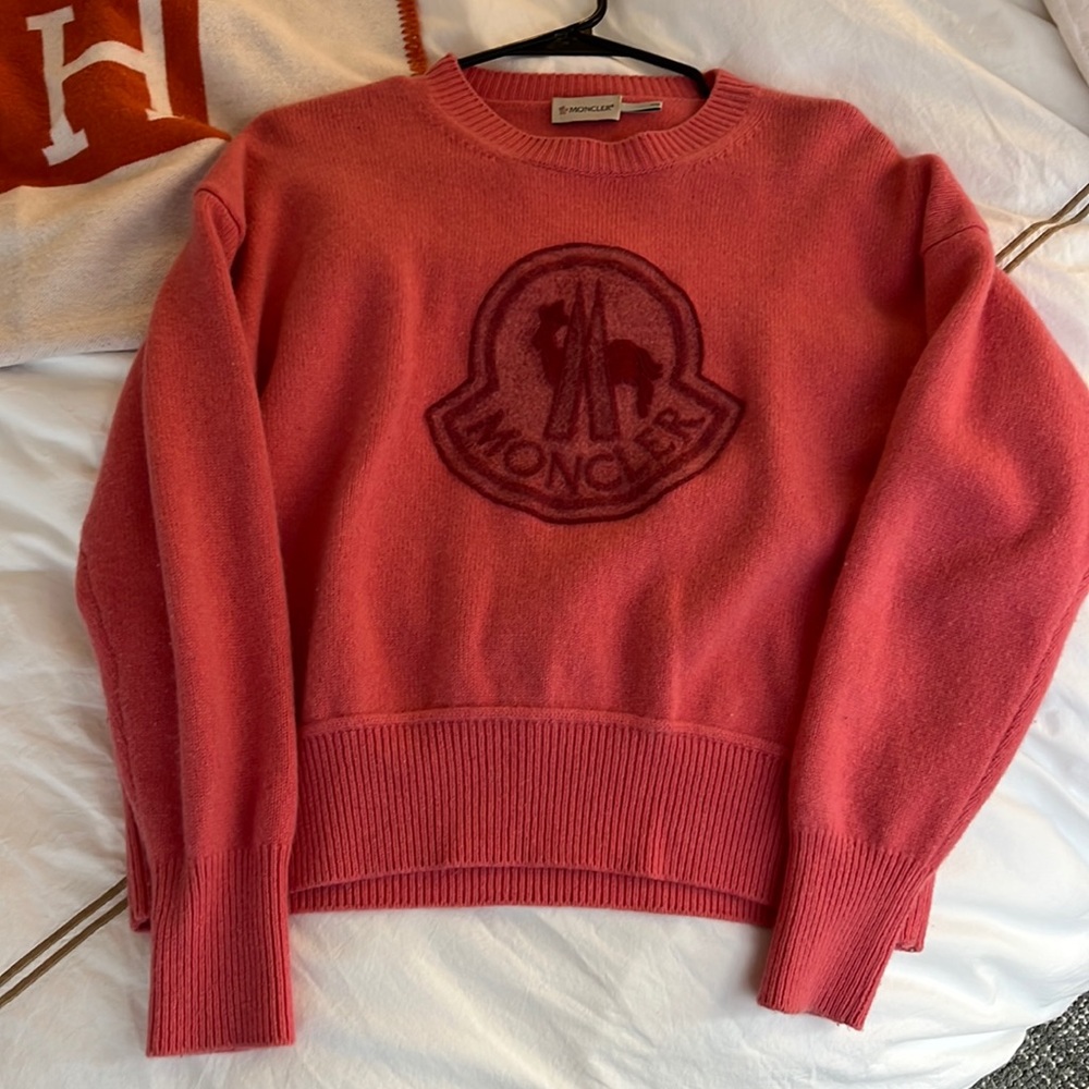 Moncler sweater.